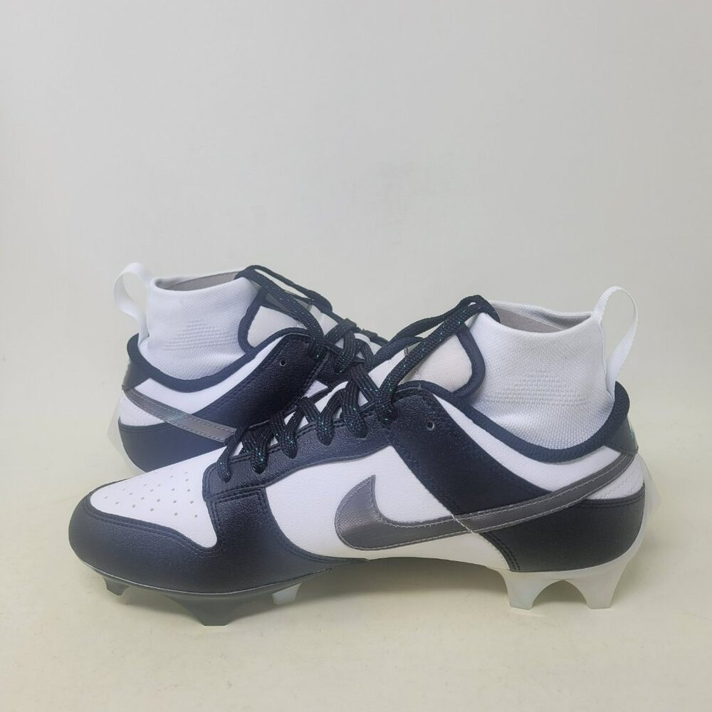 Nike Dunk Low Vapor Edge Panda Black Football Cleat Mens Size 9 BNIB DZ4890-001 - Picture 8 of 11